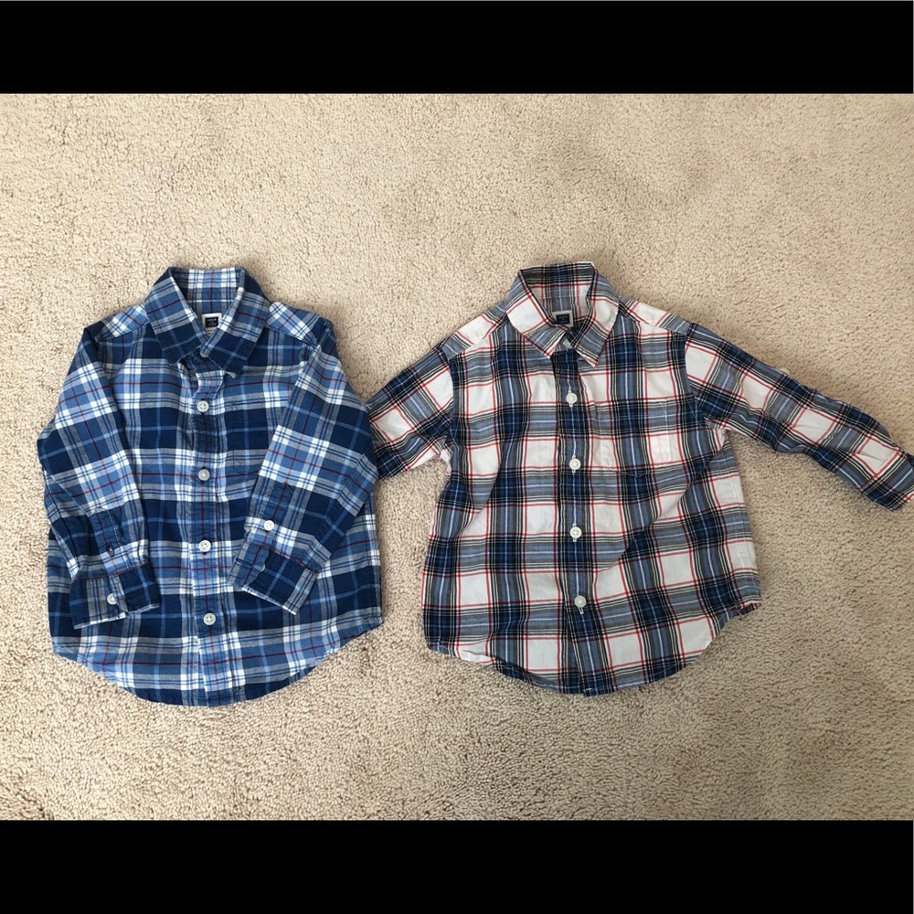 Boys button-up shirts